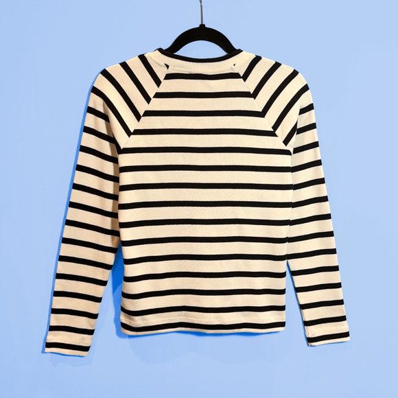 NWT Massimo Dutti Striped Shirt with Button Details - Picture 2 of 5